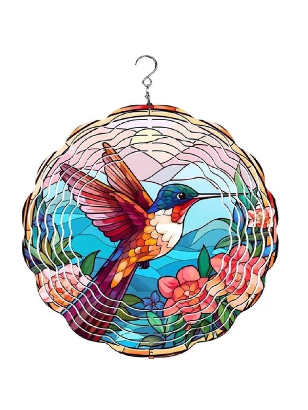 Hummingbird Wind Spinner